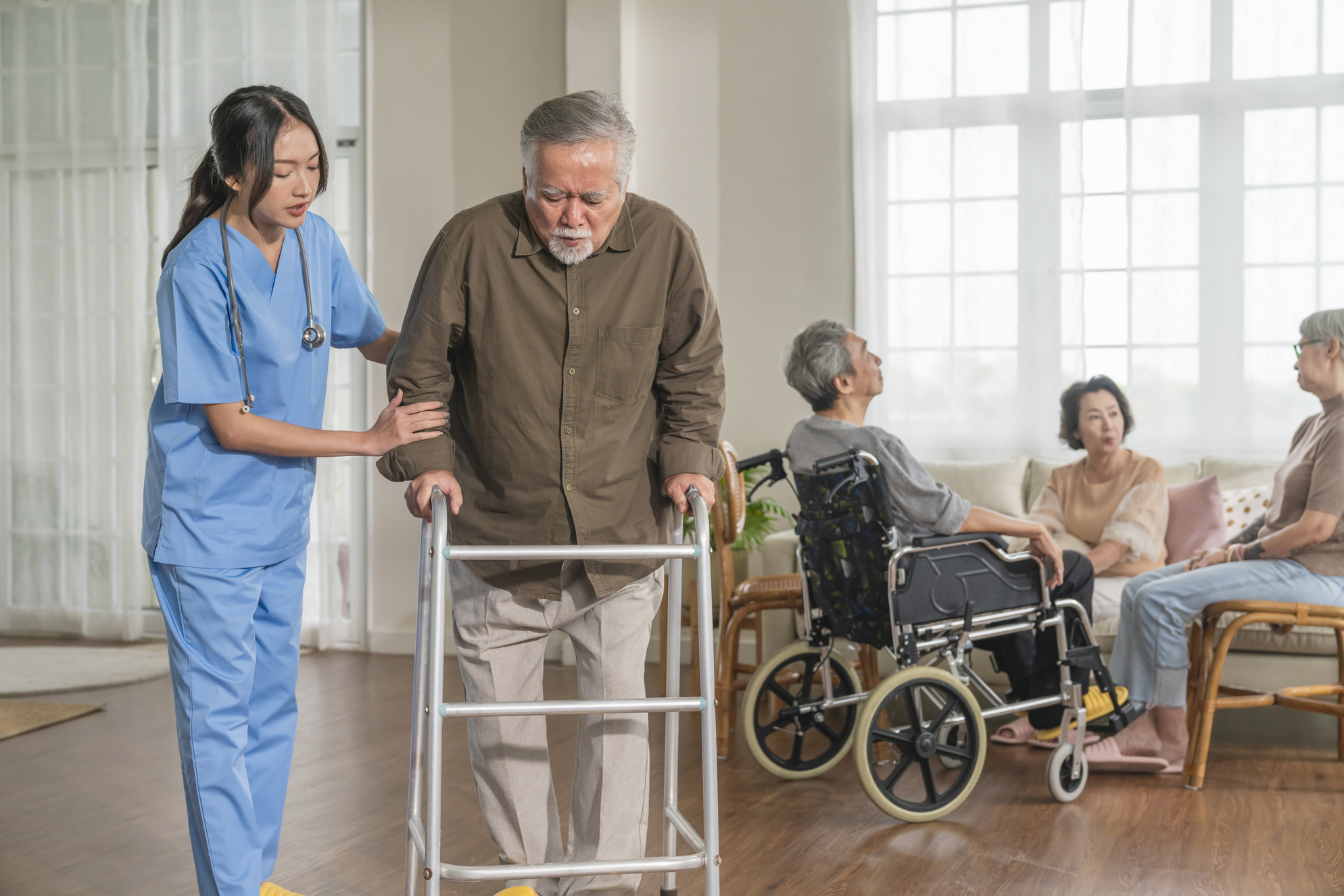 Elderly care at home